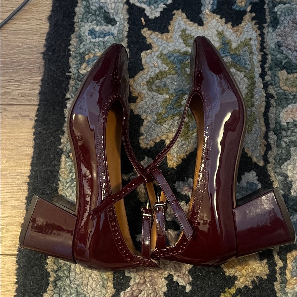 Sezane Esther Salome Patent Purple - Size US 8 - Picture 11 of 13